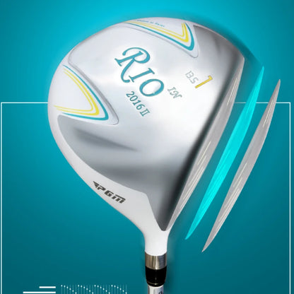 PGM RIO Frauen 4pcs Golf Club Set mit Golftasche Carbon 1/7/S/PT Eisen Holz Driver Putting Sand Anfänger Training LTG014