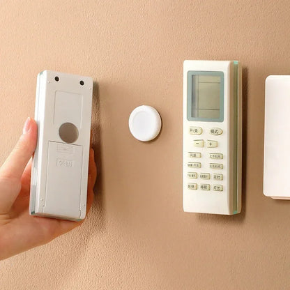 12-2 Stück starke magnetische Haken zur Wandmontage, Anti-Verlust-Magnet-Aufbewahrungshalter für Fernbedienung, Kühlschrankaufkleber, Home-Organizer-Haken