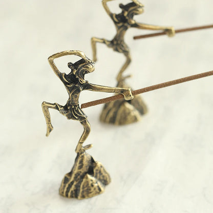 1pc Creative Mini Great Sage Weihrauchhalter Innenaroma Brenner Sandelholz Weihrauch Basis Mini Wohnzimmer Home Dekoration