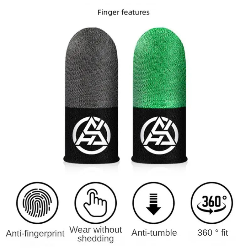 5/10Paar Upgrade Gaming Finger Sleeve Anti-Schweiß Atmungsaktive Mobile Game Controller Finger Sleeve Sets Gaming Finger Protector