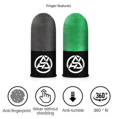 5/10Paar Upgrade Gaming Finger Sleeve Anti-Schweiß Atmungsaktive Mobile Game Controller Finger Sleeve Sets Gaming Finger Protector