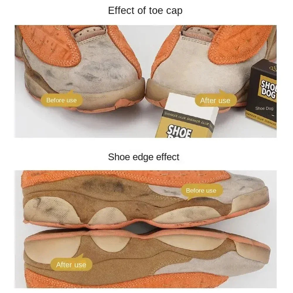 Schuhreinigungsradierer – Waschfreier Schuhfleckenreiniger, Schuhpflege, Reinigungsgummi für Sneaker, Lederschuhe, Sportschuhe, Stiefel
