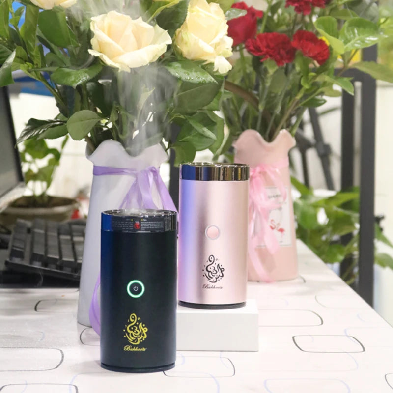 Mini Tragbare Elektrische Weihrauch Brenner USB Aroma Diffusor Arabischen Wiederaufladbare Weihrauch Halter Räuchergefäß Hause Dekoration