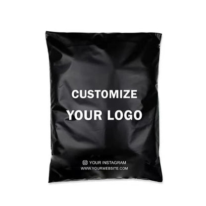 INPLUSTOP 20 Teile/los Versandtaschen Poly Umschlag Verpackung Liefertasche Biologisch abbaubare Schwarz Matte Kleidung Paketaufbewahrungstasche