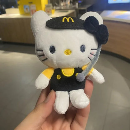 Sanrio Anime Kawaii Hello Kittys – McDonald's Revenue Officer, Cinnamoroll-Mikrofon-Plüschanhänger, Pochacco-Mädchen-Taschen-Geschenk