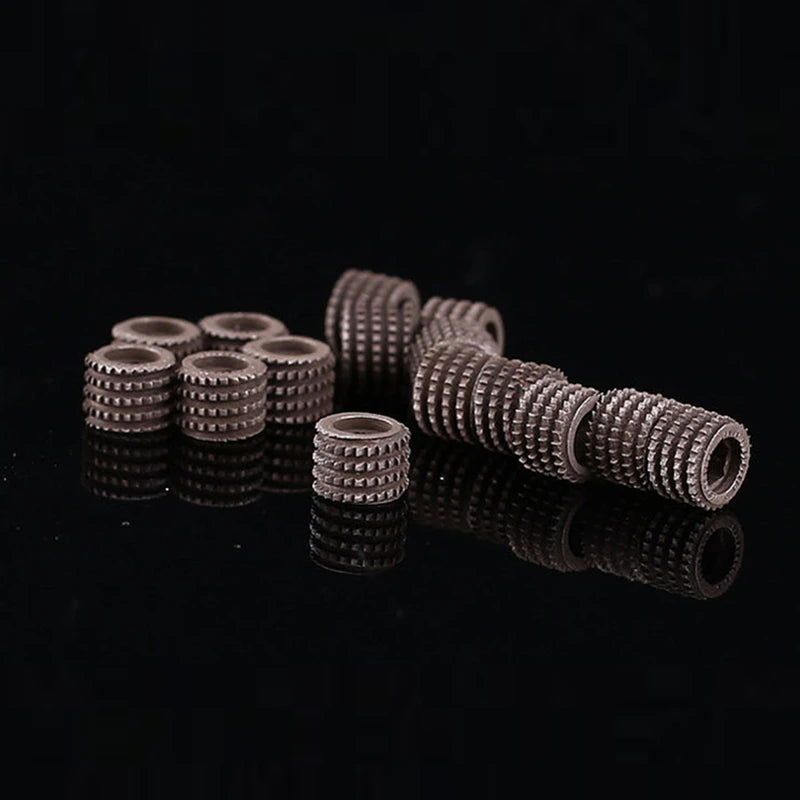 2pcs Hochwertiges gezahntes Ersatzstahlrad für Dupont für Dunhill Gas Feuerzeug Universal Reparatur Innenteile DIY Zubehör