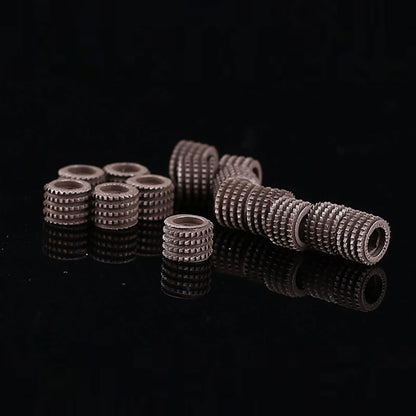 2pcs Hochwertiges gezahntes Ersatzstahlrad für Dupont für Dunhill Gas Feuerzeug Universal Reparatur Innenteile DIY Zubehör