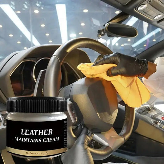 Autolederpflegecreme – Fahrzeug-, Sitz- und Sofapolitur, Schuhpflege, Lederpflegemittel, tragbare Möbelauffrischung