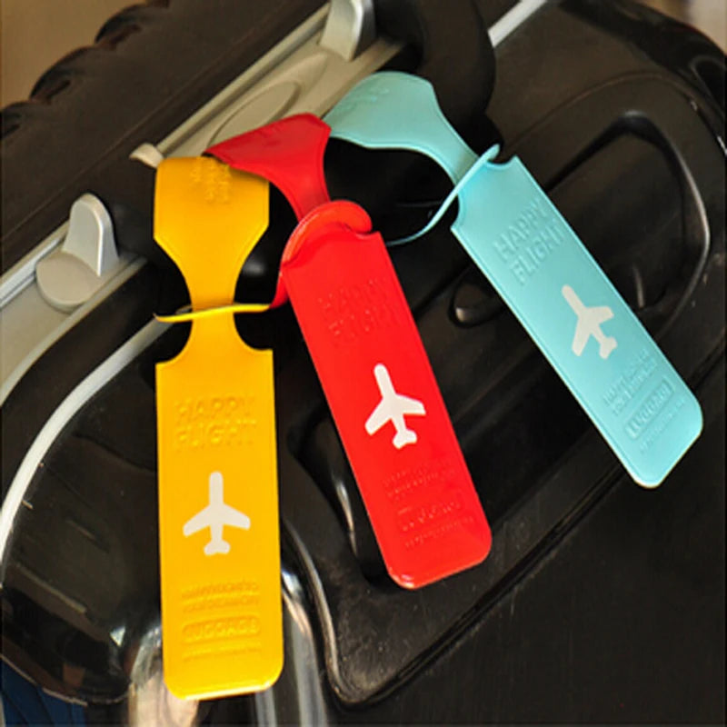 Reisegepäckanhänger – Koffer-ID-Tag, Gepäckanhänger-Halter, Buchstaben-Bordkartenanhänger, tragbare Label, kreative Accessoires
