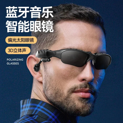 Originale Xiaomi Bluetooth polarisierte Brille mit drahtlosen Bluetooth -Ohrhörern Sport Stereo Sound Ohrhörer Mijia Headset Sonnenbrille