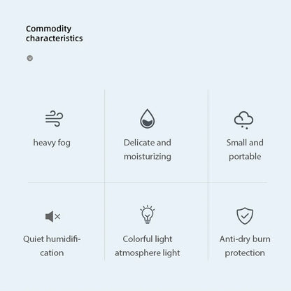 250 ml Mini Aromaöl-Diffusor, USB Ätherisches Öl Zerstäuber, Elektrischer Luftbefeuchter mit LED-Nachtlampe für Zuhause und Auto