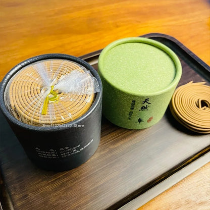 4 Stunden Weihrauch Spulen natürliche Sandelholz Aloes Home Schlafzimmer Geruch Brennen Home Dekoration, um den Luftduft zu reinigen