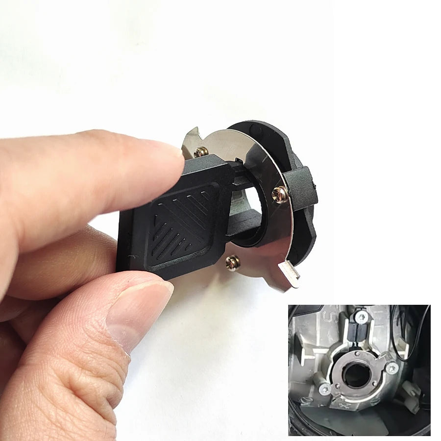 NHAUTP 3 Teile/satz H7 LED Adapter Halter Für Mercedes Benz BMW Buick VW Tiguan Jetta Polo Magotan Bora Scheinwerfer Lampen + installieren Schlüssel