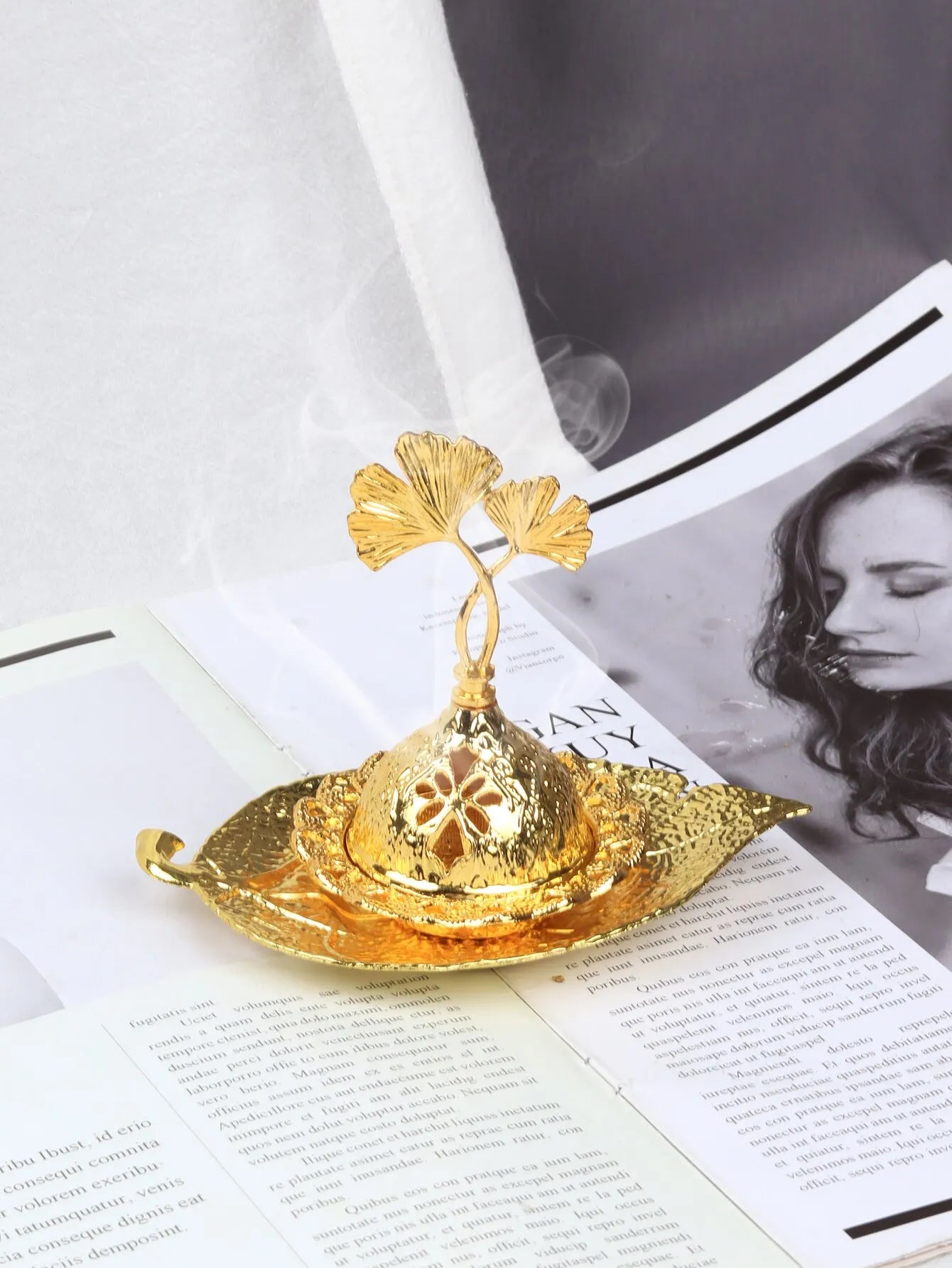 1 stück Metall Räucherstäbchen Mini Kleine Handheld Räucherstäbchen Mittlerer Osten Arabisch Zen Home Decoration Tee Zeremonie Dekoration