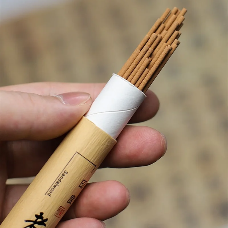 10.5 cm Kurzzeile Duft natürliche Aloes Sandelholz DIY Home Tea Room Aromatherapie beruhigt den Geist frisch und elegant