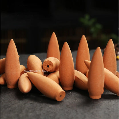 30 min Wasserfall Reflux Weihrauch Granules Heimat-/Tempel-/Studien-/Büroreinigung beruhigender Zen Meditation Natürliche Aromatherapie