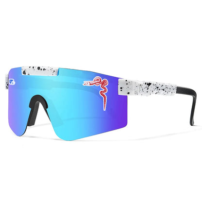 Männer Frauen Sport Brille Radfahren Sonnenbrille Outdoor Brille Doppelbeine Fahrrad Fahrrad Weitblick Mtb Winddichte Schwimmbrille UV400