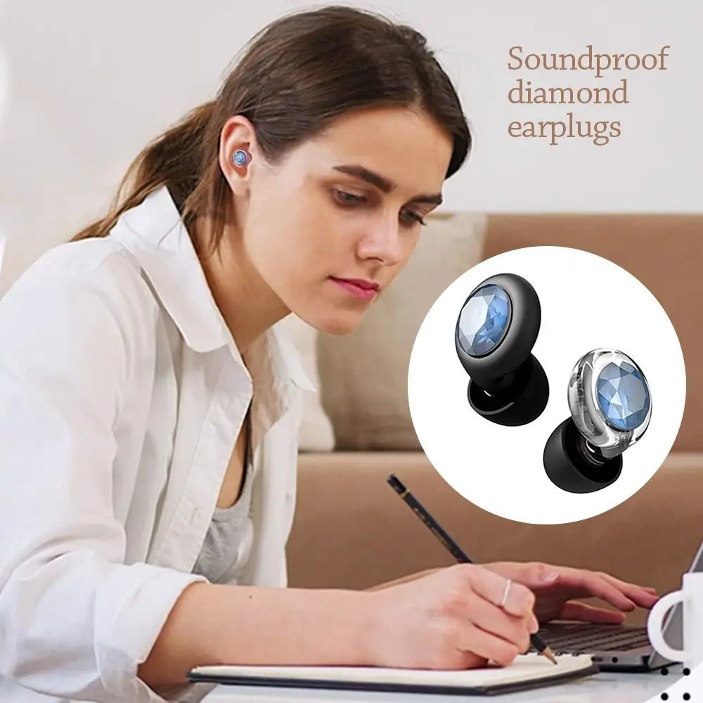 Anti-Noise Sleep Soundfeste Ohrstöpsel Silikon mit Diamond-Rauschreduzierung liefert Geräuschstündungsohrstöpsel wiederverwendbar