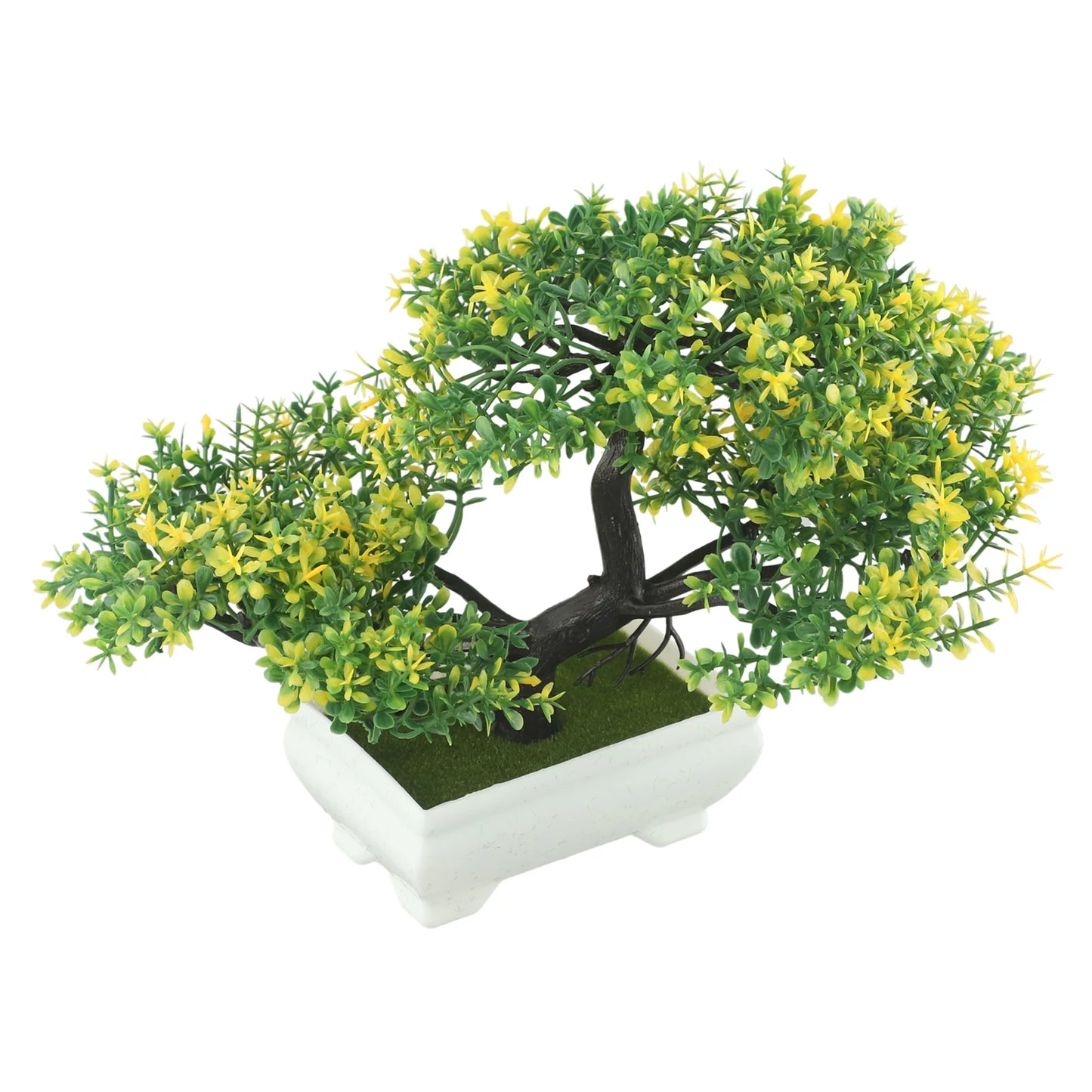 Künstliche Pflanzenblumen Topfdekorationen, Kunstpflanzen Bonsai, Kleiner Baum im Topf für Heim-, Festival- und Hochzeitsdekoration, Accessoires
