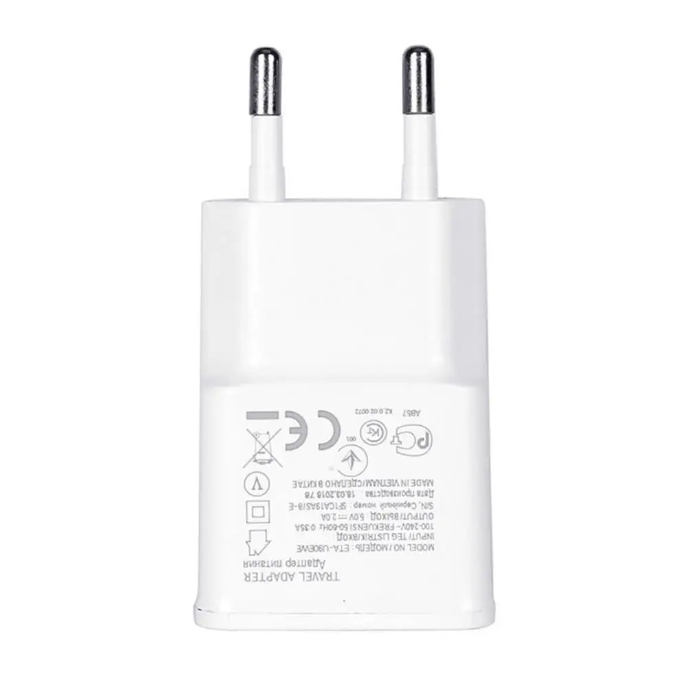 Tragbare Heimreise 5V 2A Single USB Phone Ladegerät Adapter Stromschutz Wand Plug-in Ladekopf für Samsung Huawei