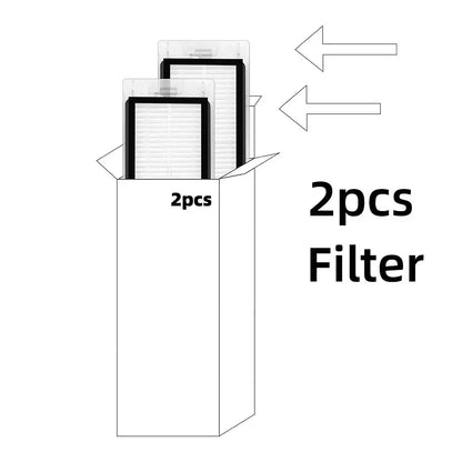 For Xiaomi Robot Vacuum X10 Robot Vacuum Cleaner Parts Replacement Main Side Brush Hepa Filter Mop Cloth Dust Bag Accessories