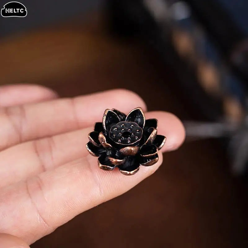 Mini Affe Räuchergefäß Stick Halter Buddhismus Lotus Linie Räucherstäbchen Platte Sandelholz Spule Basis Tempel Yoga Studios Home Decorat