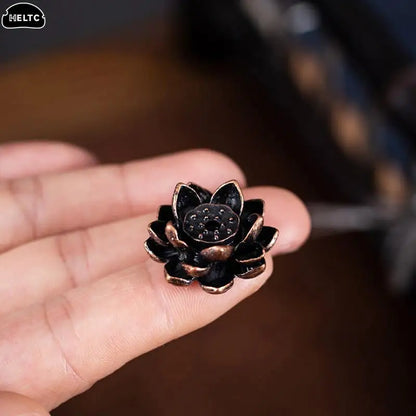 Mini Affe Räuchergefäß Stick Halter Buddhismus Lotus Linie Räucherstäbchen Platte Sandelholz Spule Basis Tempel Yoga Studios Home Decorat