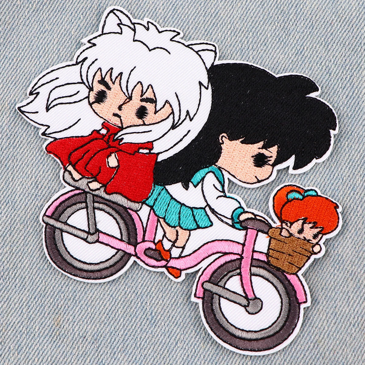 Japanische Anime Patches Bügel Aufnäher für Kleidung Patches DIY Applikation Stickerei Patch für Jacke Abzeichen