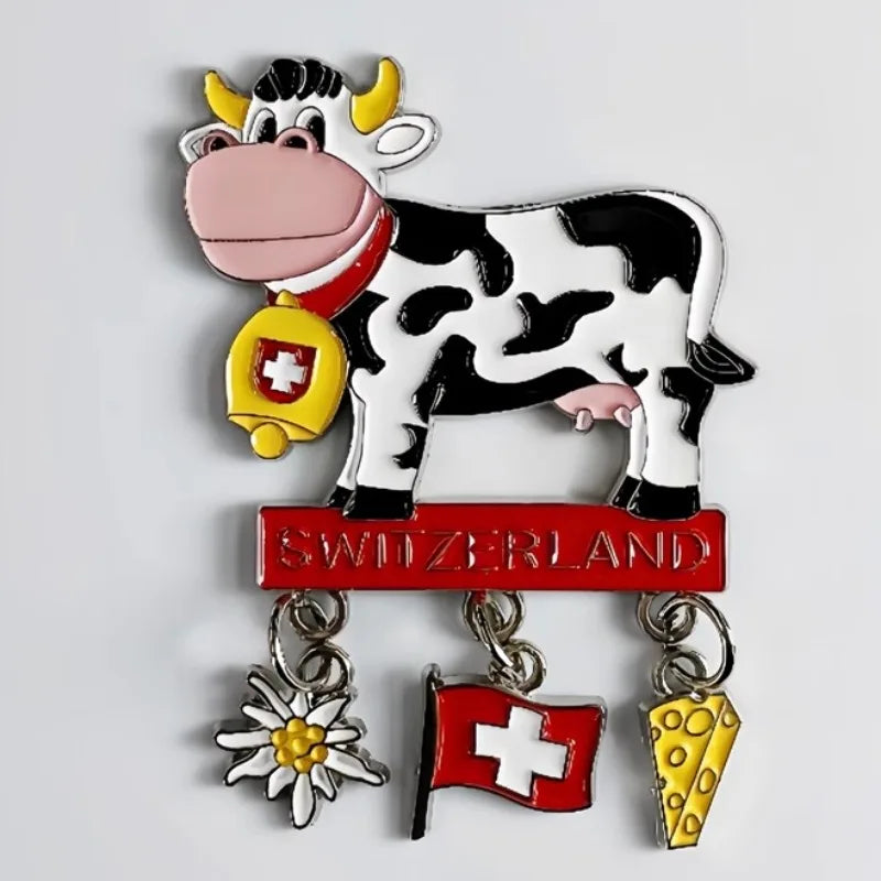 Schweiz Reisen Souvenirs Schweizer Karte Kühlschrankmagnete Alpen Jungfrau Kühlschrank Aufkleber Heimdekoration Hochzeitsgeschenke