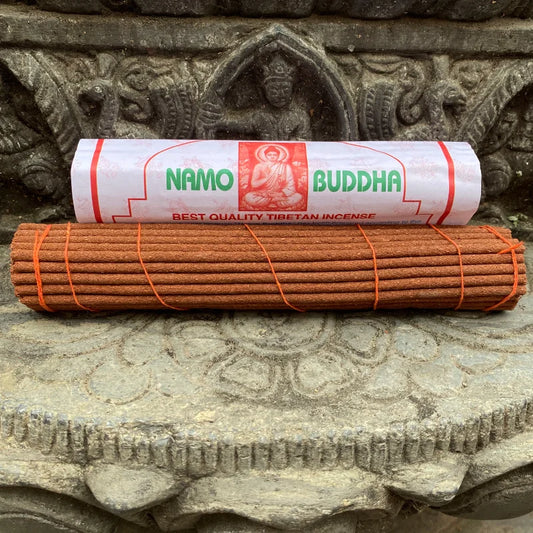Räucherstäbchen mit 20 cm Faden, Nepal, Sakyamuni-Buddha, tibetischer Räucherstäbchen, natürliche Aromatherapie für Zuhause und Innenbereich, beruhigt den Geist und verbessert den Schlaf