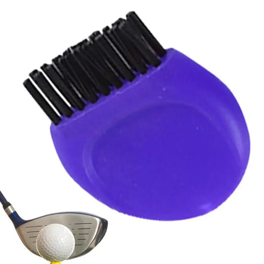 Golf-Taschenbürste – Tragbare, weiche Golfclubbürste, leichtes Reinigungswerkzeug für Golfschlägerköpfe, Bälle und Schuhe