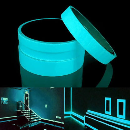 3M Leuchtband – Warnstreifen, im Dunkeln leuchtende Wandsticker, DIY-Wanddeko für Wohnzimmer und Schlafzimmer