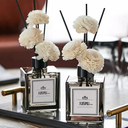 Feuerlose Aromatherapie Raumdekoration Raumduft Diffusor Haushalt Frisches Parfüm Lang anhaltendes Blumenparfüm Für Badezimmer