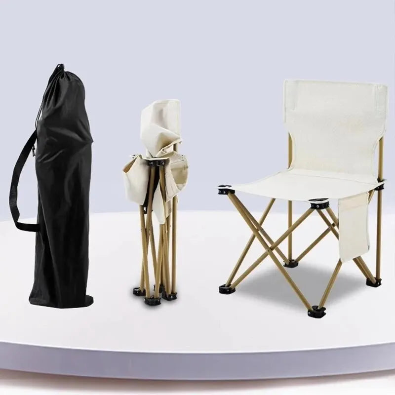 Klappstühle für den Außenbereich, Klapphocker, tragbare Angelstühle, Skizzenhocker, kleine Bänke von Masha, Strandstühle für die Freizeit
