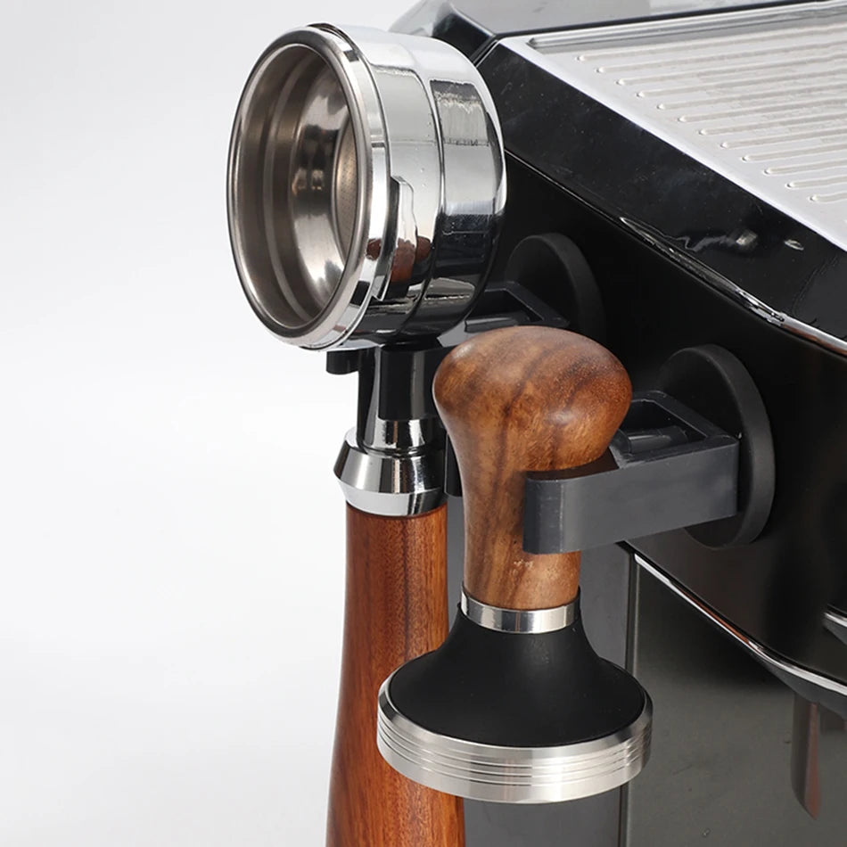 Kaffee -Portafilter -Wandregal Magnetischer Espresso Kaffeefilterhalter 51 mm/53 mm/58 mm Manipulationswandkaffee -Kaffeewerkzeuge