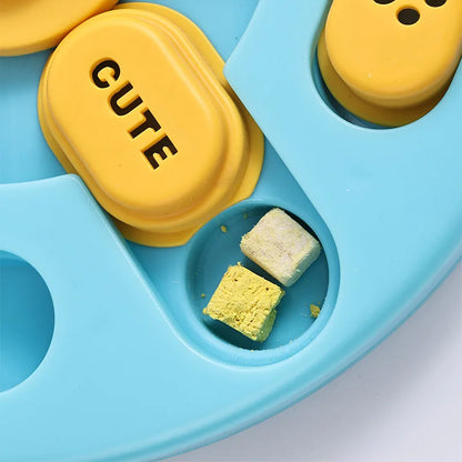 Hund Puzzle Spielzeug Slow Feeder interaktive Erhöhung Welpe iq Futter Spender langsam essen rutsch feste Schüssel Haustier Katze Hunde Trainings spiel