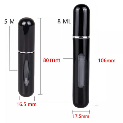 8-5 ml-Parfümzerstäuber-tragbarer-Flüssigkeitsbehälter-für-Kosmetik-Reisen-Mini-Aluminiumspray-Alkochol-leere-nachfüllbare-Flasche