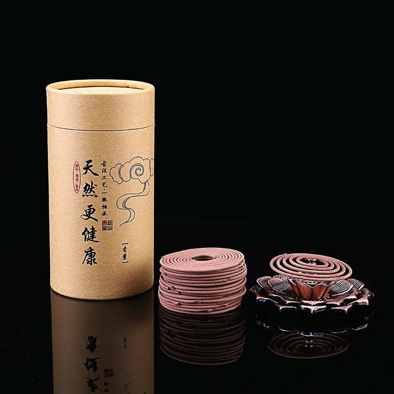 1Box 120 Single PCs Weihrauchspulen-Sandelholz-Botschafts-Odour-Weihrauch