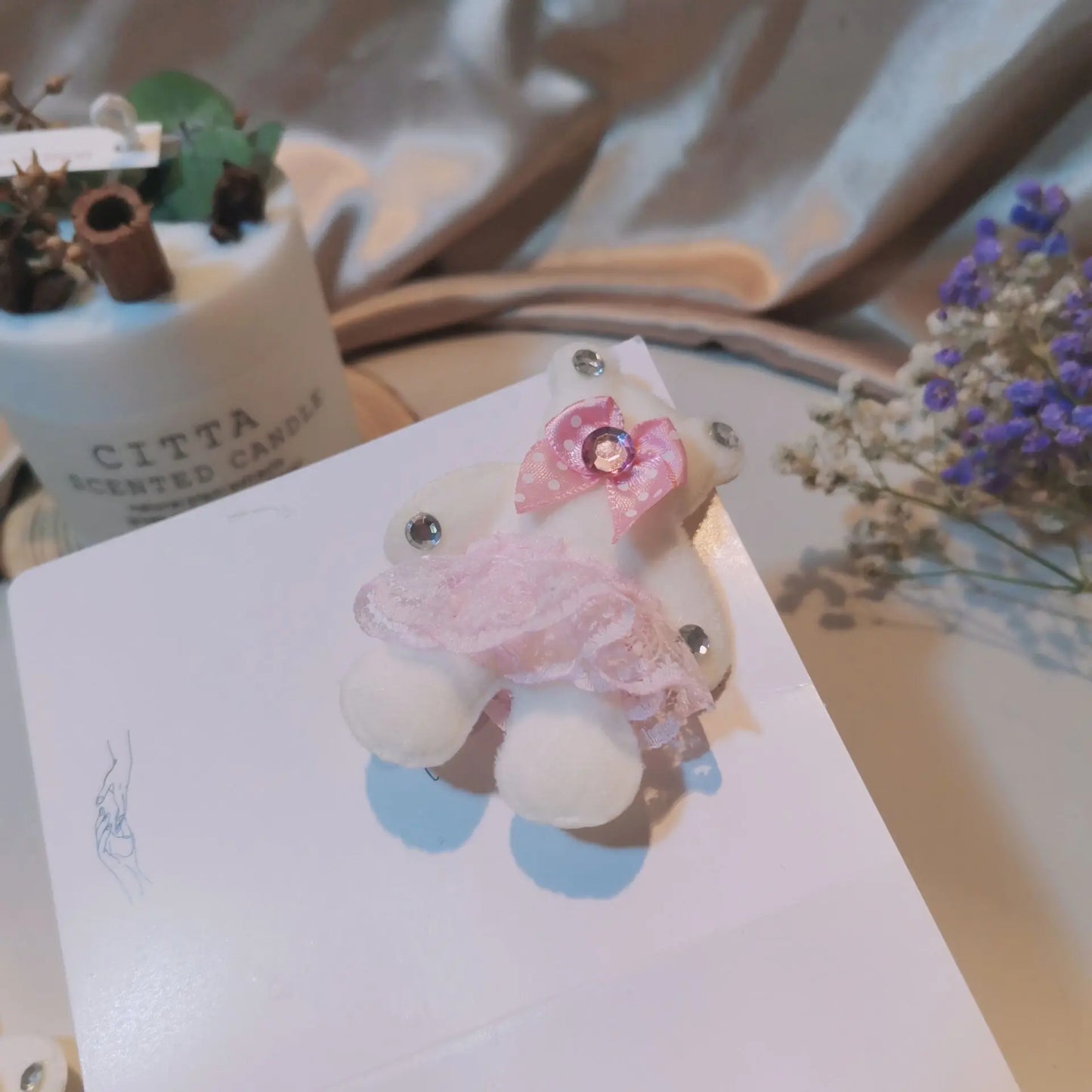5 Stück DIY-Bären-Stoffaufnäher – Kinderbekleidungszubehör, Schuhe, Taschen, Socken, Handyhüllenmaterial