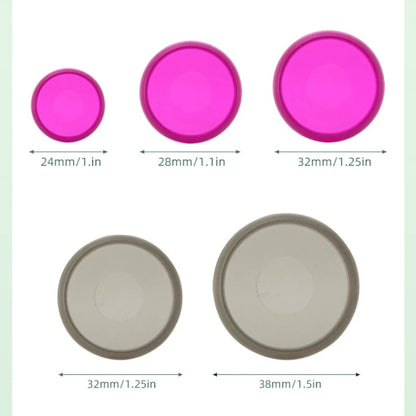 32mm Pilzlochbindung Bindung Clasp -Notebook -Scheibe Ringe Plastikscheibenbindemittel Ring Binder Buch Bindung Lieferungen Disc Planer 11pcs