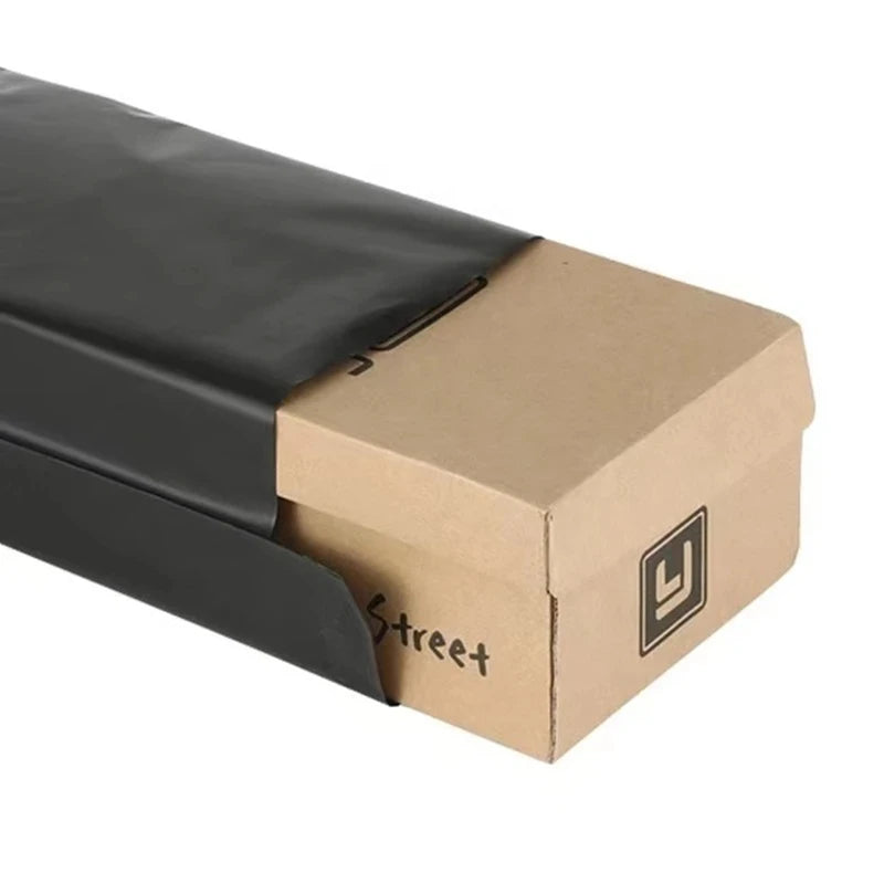 INPLUSTOP 20 Teile/los Versandtaschen Poly Umschlag Verpackung Liefertasche Biologisch abbaubare Schwarz Matte Kleidung Paketaufbewahrungstasche
