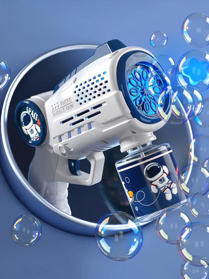 Astronauten-elektrische-automatische-Lichtblasenmaschine-Blasenpistole-Sommer-Strandbad-Outdoor-Spiel-Fantasy-Spielzeug-für-Kinder-Kindergeschenk