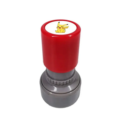 10 teile/satz Anime Pokemon Seal Spielzeug Cartoon Pikachu Psyduck Togepi Snorlax Anime Abbildung Modell Muster Stempel Kinder Geburtstag Geschenk