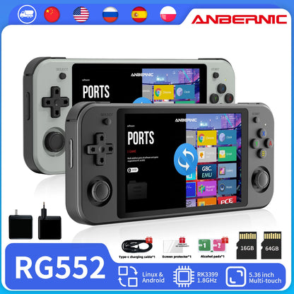 anbernic-rg552-dual-system-handheld-console-4200-retro-games-5-36-ips-touch-screen-pd-charge-android-linux-portable-game-player