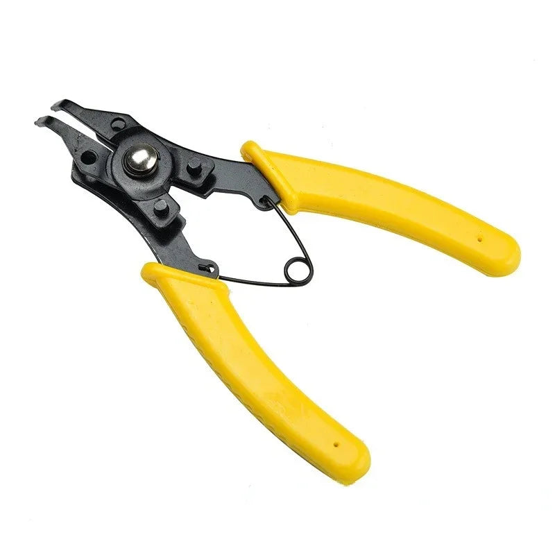 4 in 1 Sicherungsringzange Set Sicherungsringzange Multi Crimp Abnehmbarer Zangenkopf Haltende Sicherungsringzange Handwerkzeuge