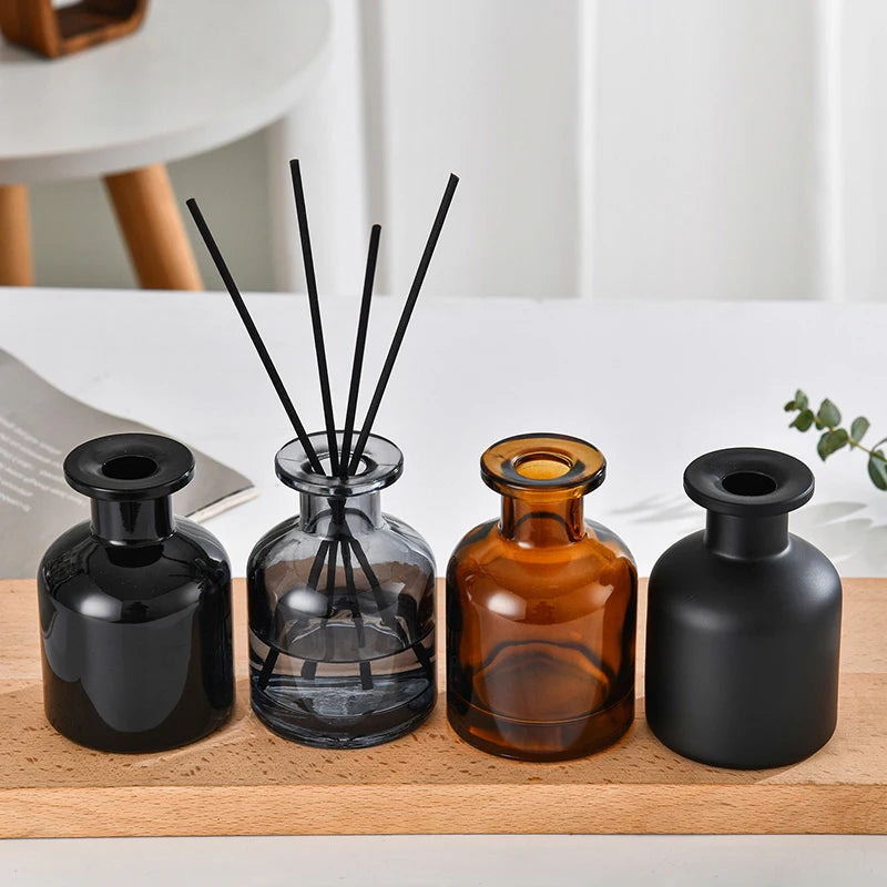50ml Raumduft Diffusor Flasche Glas Aromatherapie Flasche Diffusoren Sticks Big Belly Flasche Schilf Diffusor Essential Flasche