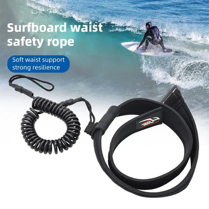 Hydrofoil Surfbrett Hüfte Seil Surf Leash 6mm Elektrisches Surfbrett Seil für Wassersport Hydrofoil Surfbrett Hüfte Seil Dropship