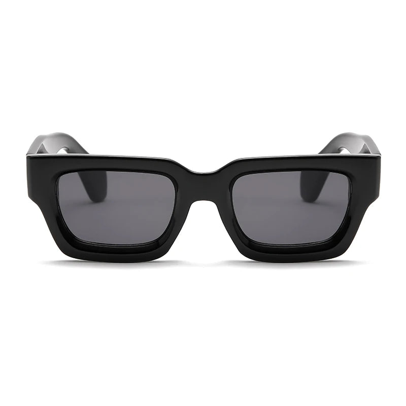 Neue Mode Sonnenbrille Retro Square verdickte kleine Rahmen Mode -Sonnenbrillen Vielseitige Brille Oculos de Sol Feminino