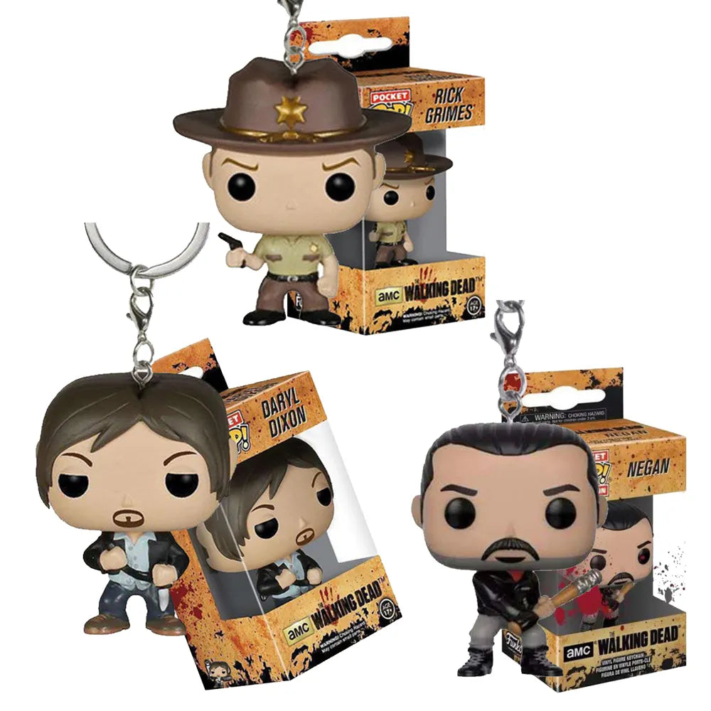 the-walking-dead-negan-friday-the-13th-jason-voorhees-action-figures-rick-grime-daryl-dixon-keychain-toys-figure-gift-toys