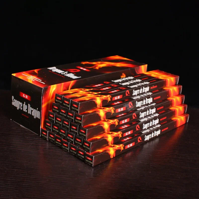 F Indian 200 Sticks Weihrauch Dragon's Blood Lavendel Indien Aromatherapie Kräuterkräuterduft kleine Unternehmen Lieferungen